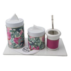 Set Mate Base Porcelana