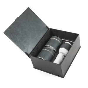 Box M Set Mate C/2 Latas 8 Cm Y Servilleta C/ Flotante