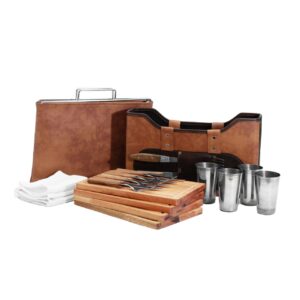 Set Tiempo Libre Premium X4 Parrilla Rectangular